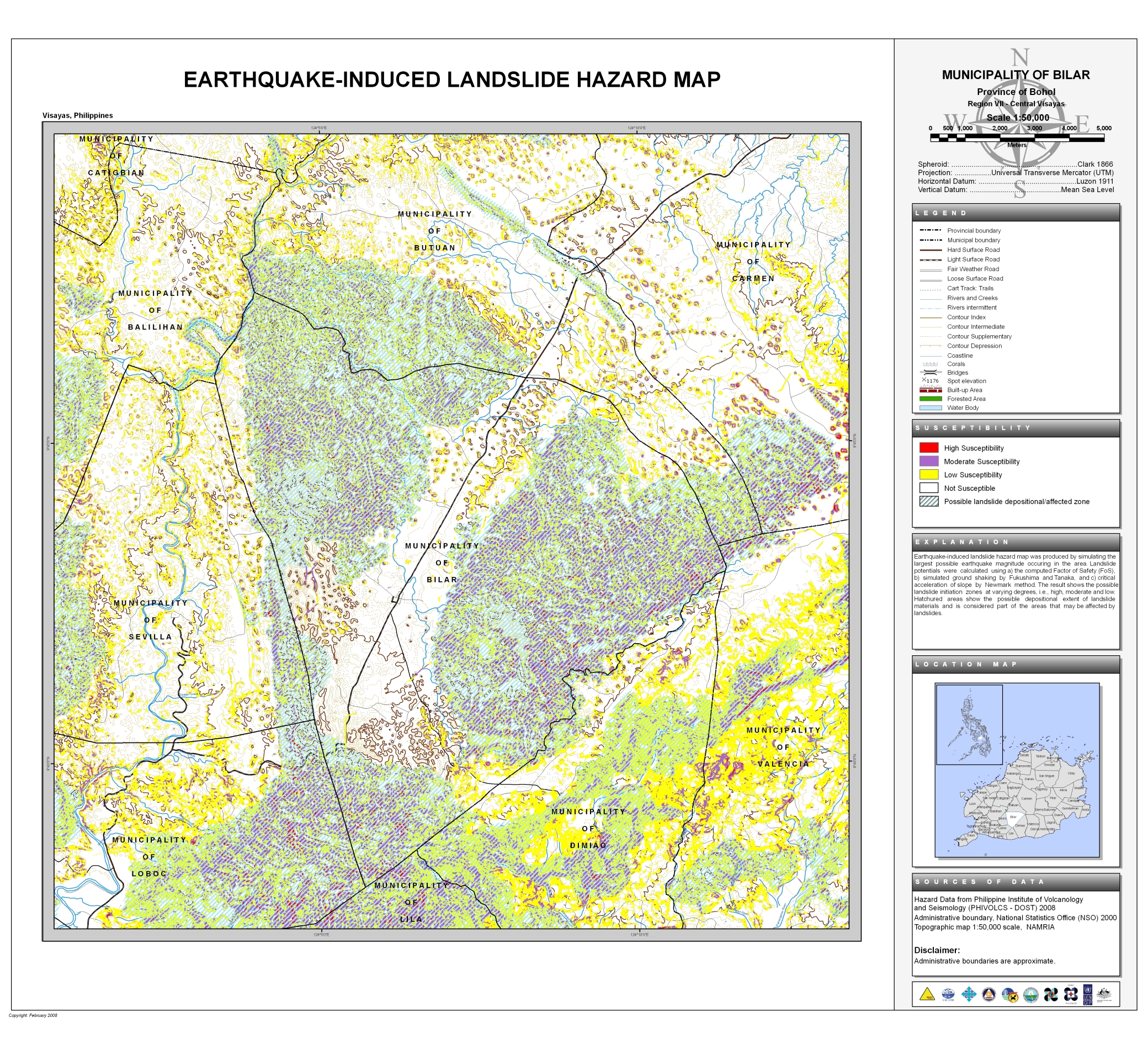 Bilar Earthquake-Induced Landslide